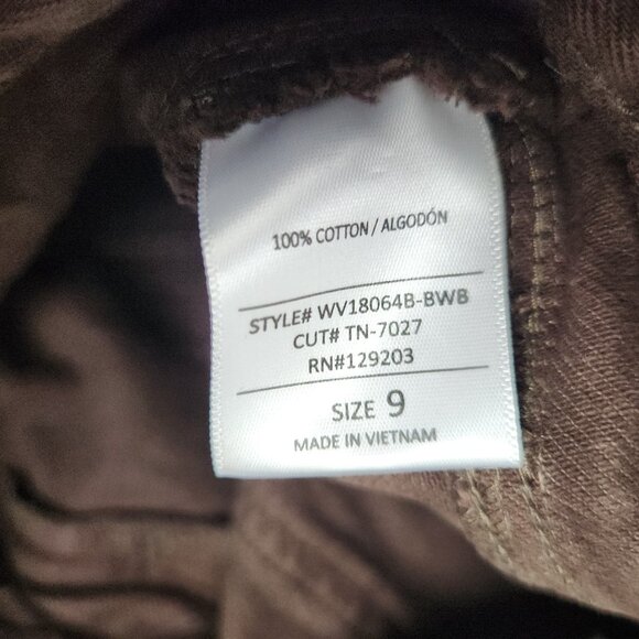 Y2K Wide Leg Jeans Women's JR's 9 Baggy Loose Skater 90s Hip Hop Cargo Pants - Picture 12 of 14